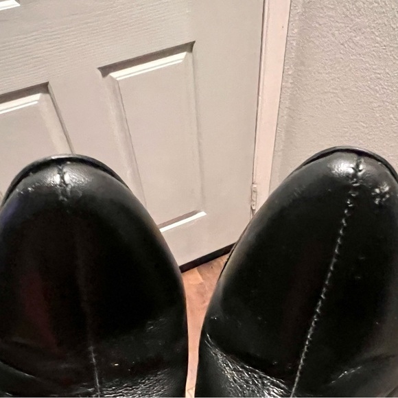 COLIN STUART black leather boots. Size 6.5 - Picture 3 of 9